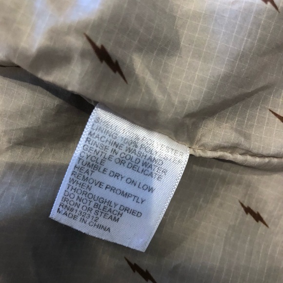 HOWLER BROS. LRG ROADRUNNER 100% POLYESTER BLUE LINED BUTTON-DOWN JACKET (EUC) - Picture 8 of 8